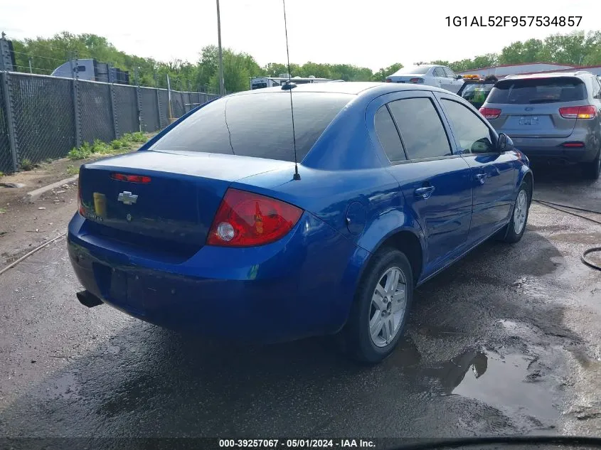 2005 Chevrolet Cobalt Ls VIN: 1G1AL52F957534857 Lot: 39257067