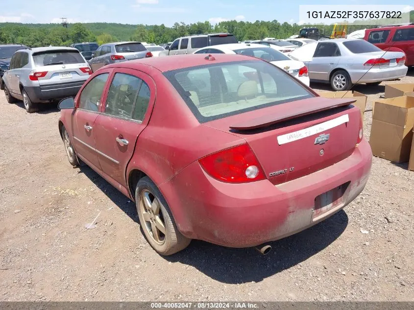 2005 Chevrolet Cobalt Lt VIN: 1G1AZ52F357637822 Lot: 40052047