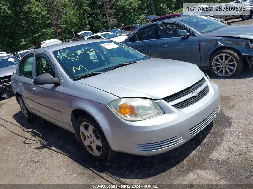 2005 Chevrolet Cobalt VIN: 1G1AK52F957509525 Lot: 40058503