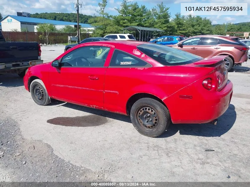 2005 Chevrolet Cobalt VIN: 1G1AK12F457595934 Lot: 40085957