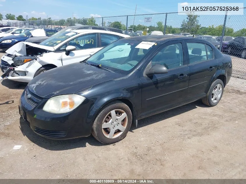 2005 Chevrolet Cobalt VIN: 1G1AK52F057525368 Lot: 40110989