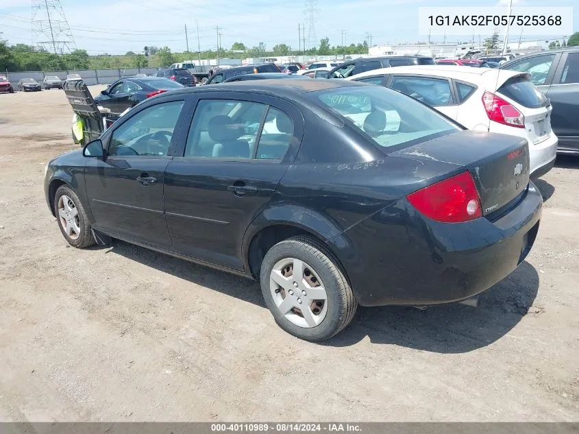 2005 Chevrolet Cobalt VIN: 1G1AK52F057525368 Lot: 40110989