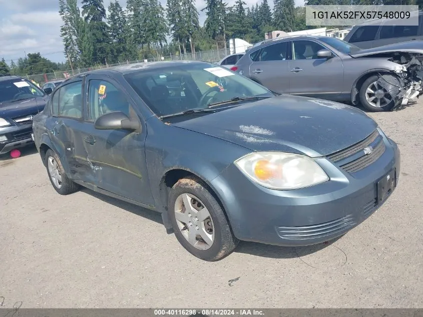 2005 Chevrolet Cobalt VIN: 1G1AK52FX57548009 Lot: 40116298