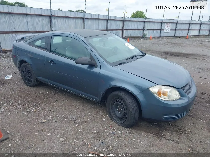 2005 Chevrolet Cobalt VIN: 1G1AK12F257616408 Lot: 40235362