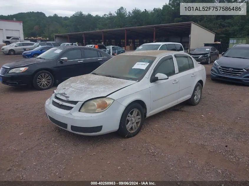 2005 Chevrolet Cobalt Ls VIN: 1G1AL52F757586486 Lot: 40258983