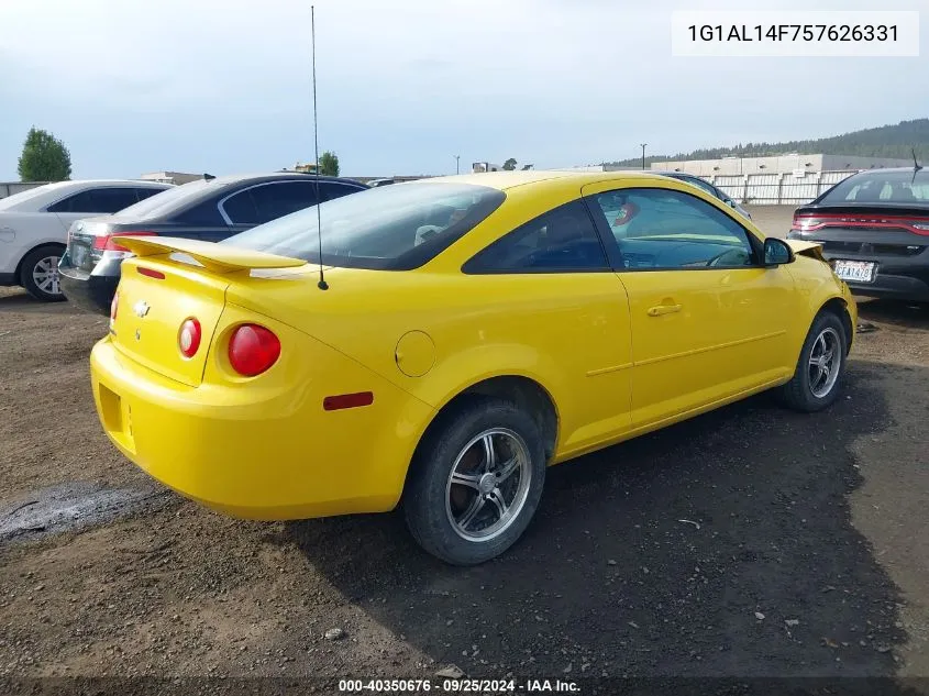 1G1AL14F757626331 2005 Chevrolet Cobalt Ls