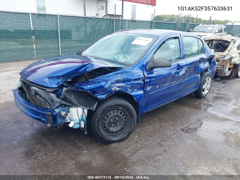 2005 Chevrolet Cobalt VIN: 1G1AK52F357633631 Lot: 40373115