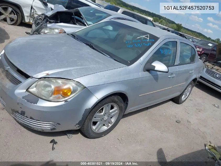 2005 Chevrolet Cobalt Ls VIN: 1G1AL52F457520753 Lot: 40381521