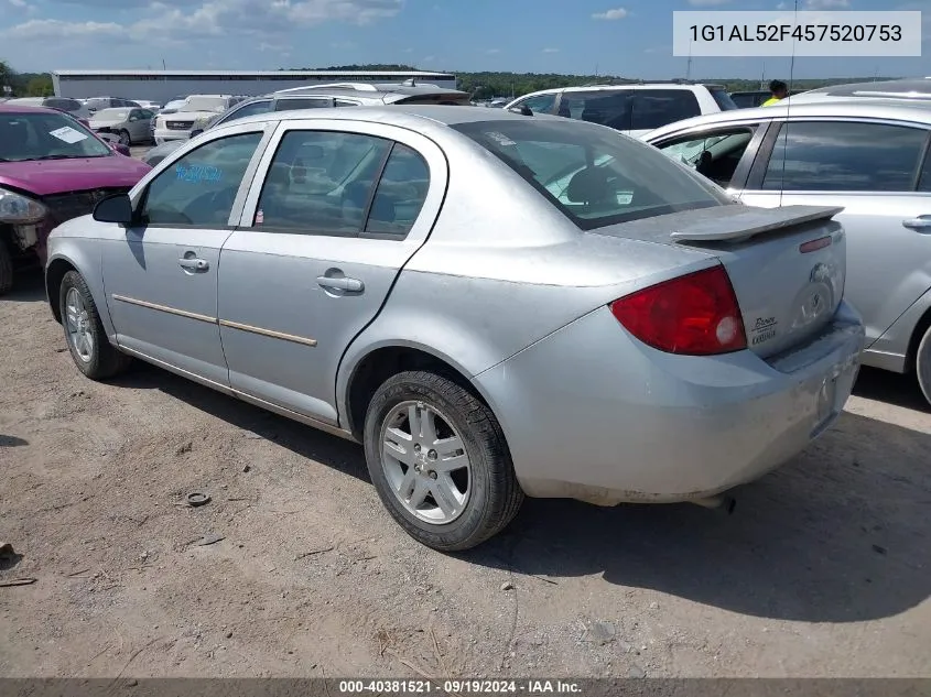 2005 Chevrolet Cobalt Ls VIN: 1G1AL52F457520753 Lot: 40381521