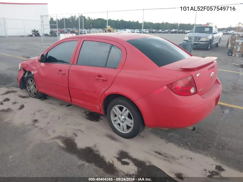 2005 Chevrolet Cobalt Ls VIN: 1G1AL52F057549716 Lot: 40404355