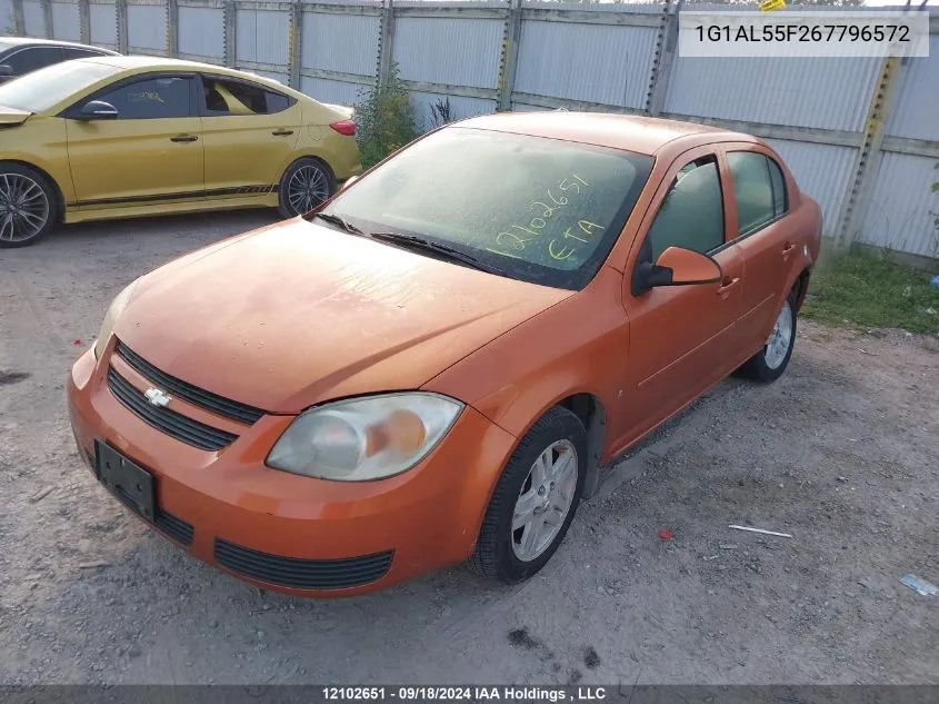 2006 Chevrolet Cobalt VIN: 1G1AL55F267796572 Lot: 12102651