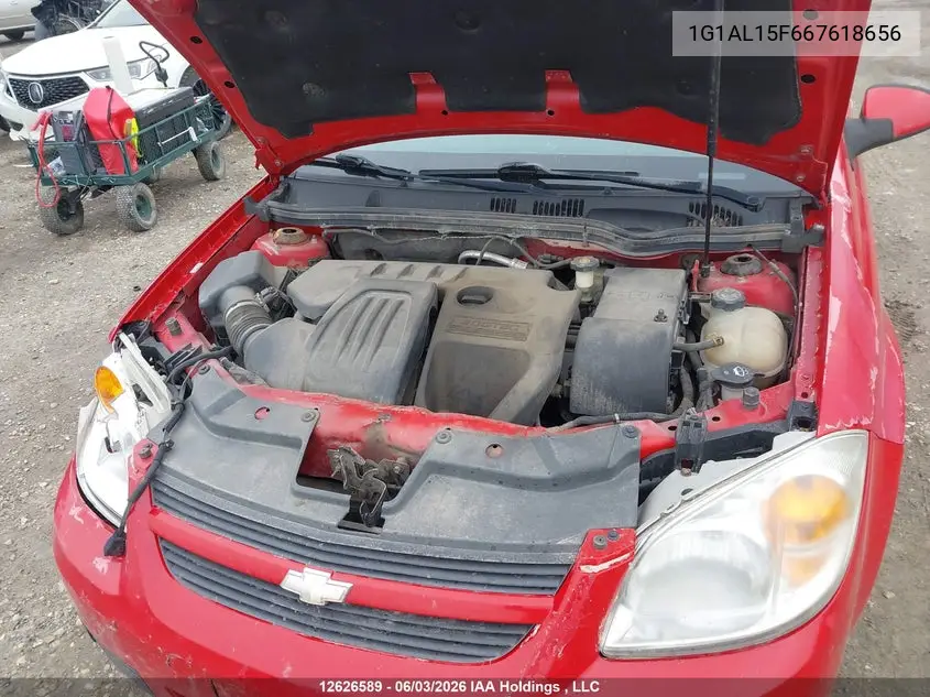 2006 Chevrolet Cobalt Lt VIN: 1G1AL15F667618656 Lot: 12626589x