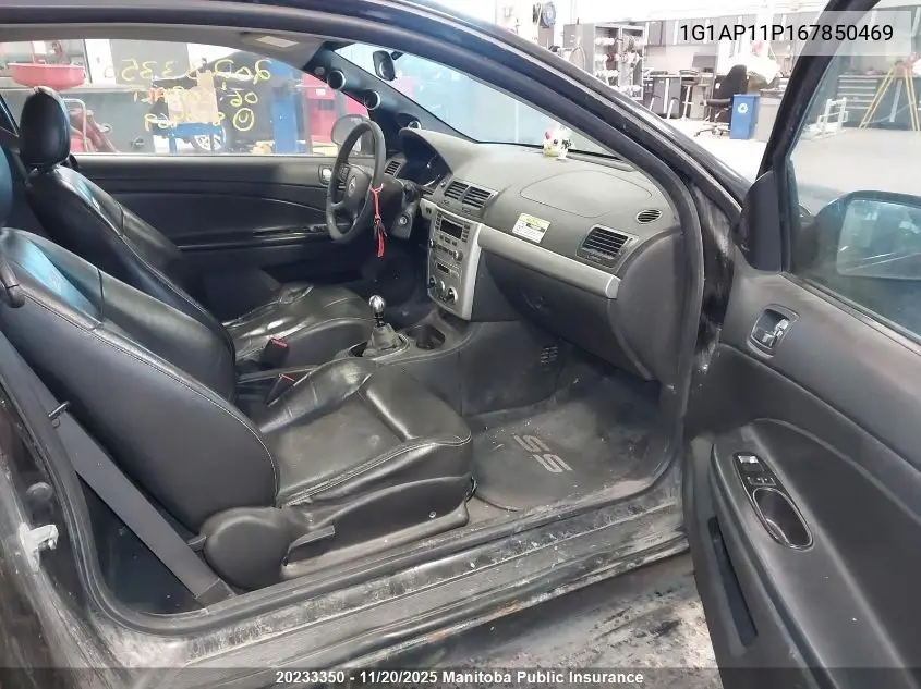 1G1AP11P167850469 2006 Chevrolet Cobalt Ss Supercharged