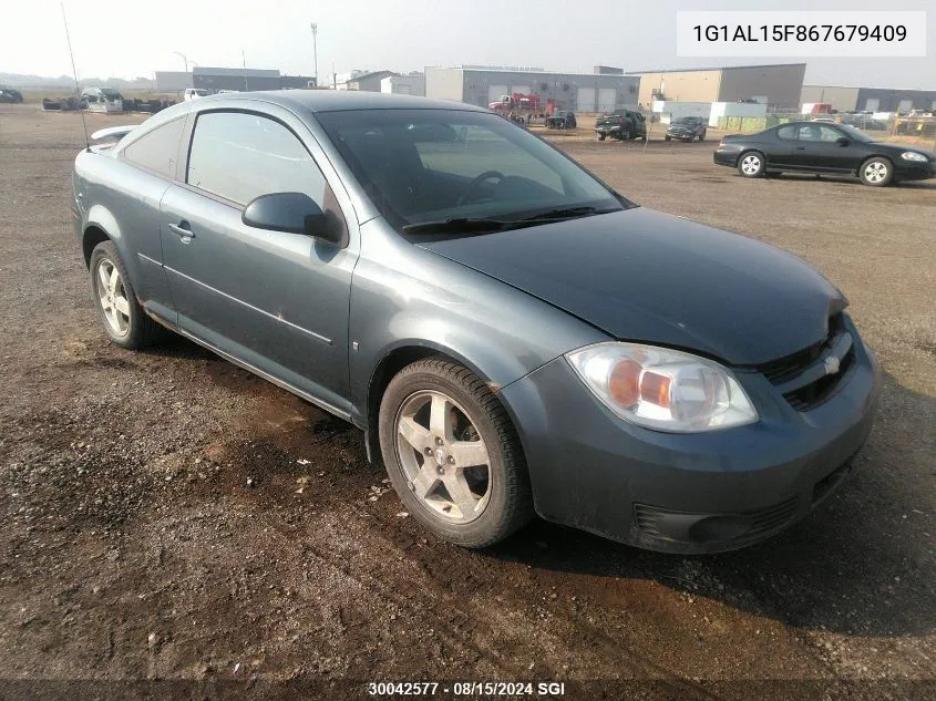 2006 Chevrolet Cobalt Lt VIN: 1G1AL15F867679409 Lot: 30042577