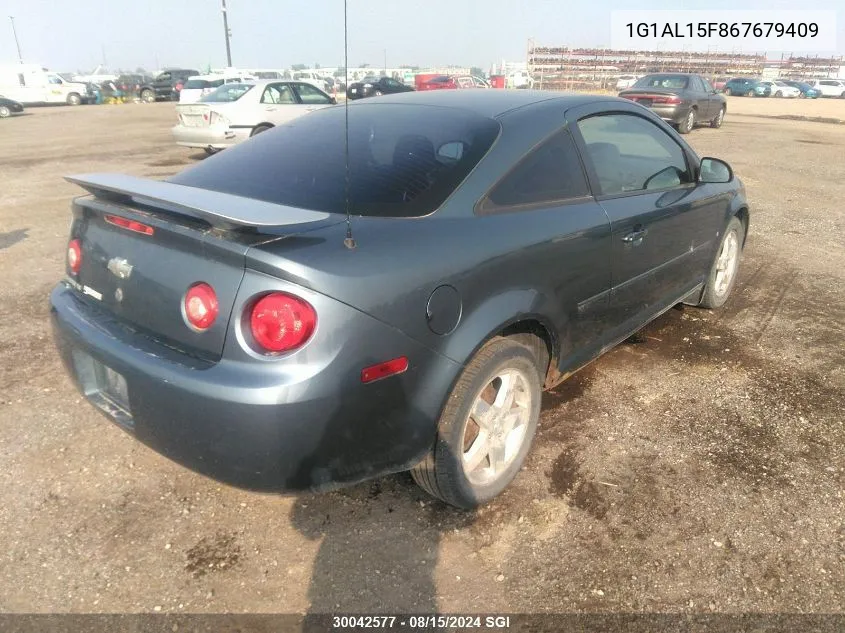 2006 Chevrolet Cobalt Lt VIN: 1G1AL15F867679409 Lot: 30042577