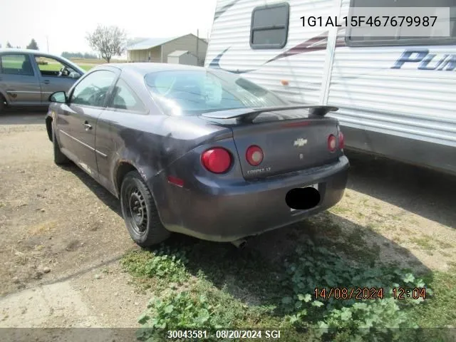 1G1AL15F467679987 2006 Chevrolet Cobalt Lt