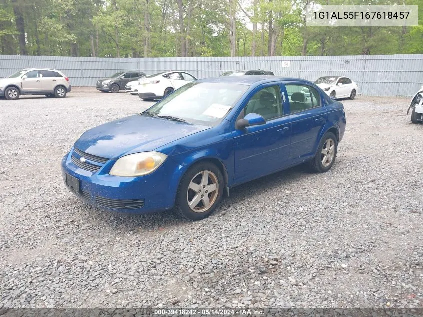 2006 Chevrolet Cobalt Lt VIN: 1G1AL55F167618457 Lot: 39418242