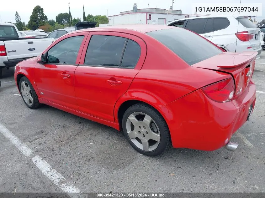 2006 Chevrolet Cobalt Ss VIN: 1G1AM58B067697044 Lot: 39421320