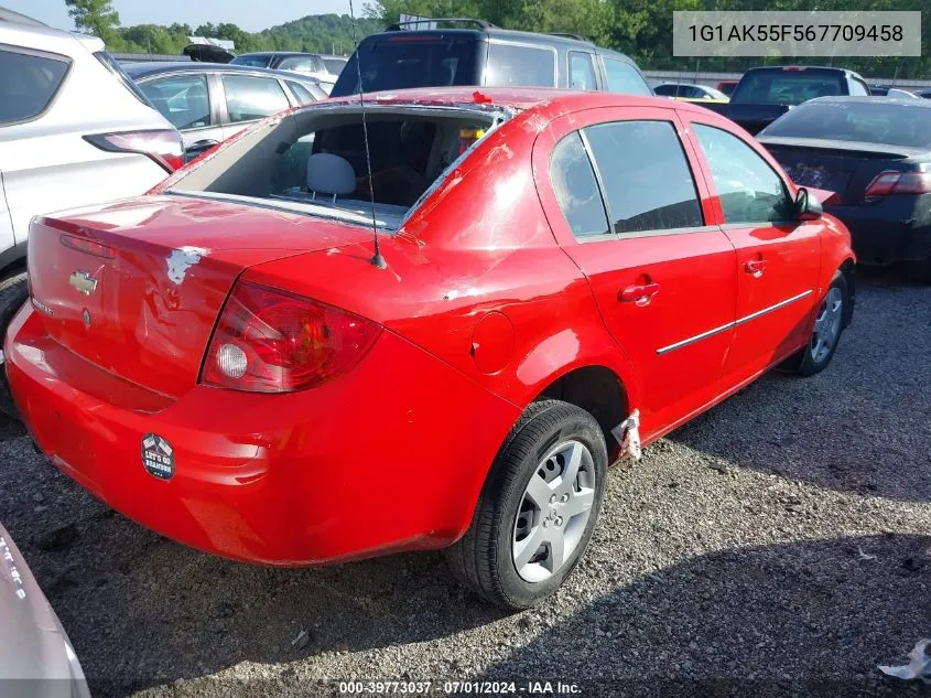 2006 Chevrolet Cobalt Ls VIN: 1G1AK55F567709458 Lot: 39773037