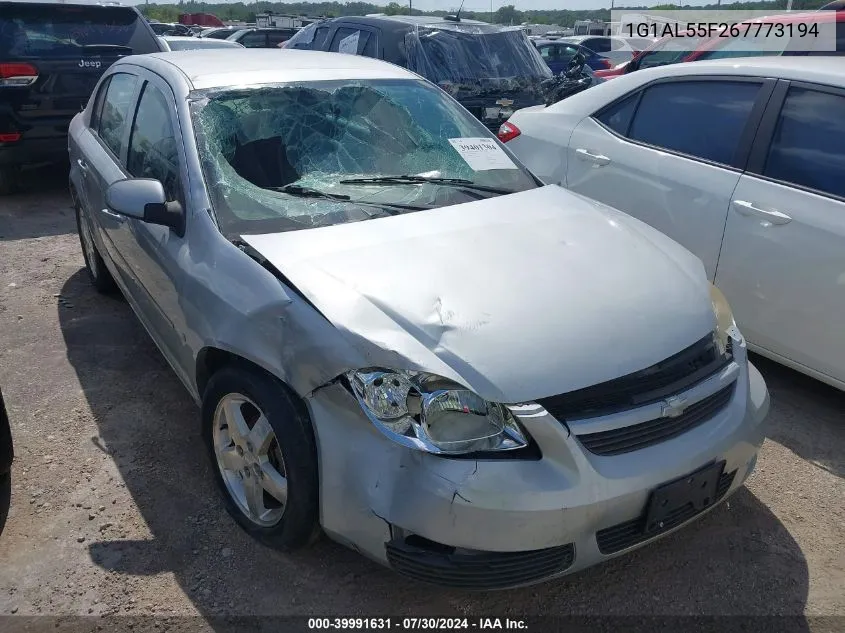 1G1AL55F267773194 2006 Chevrolet Cobalt Lt