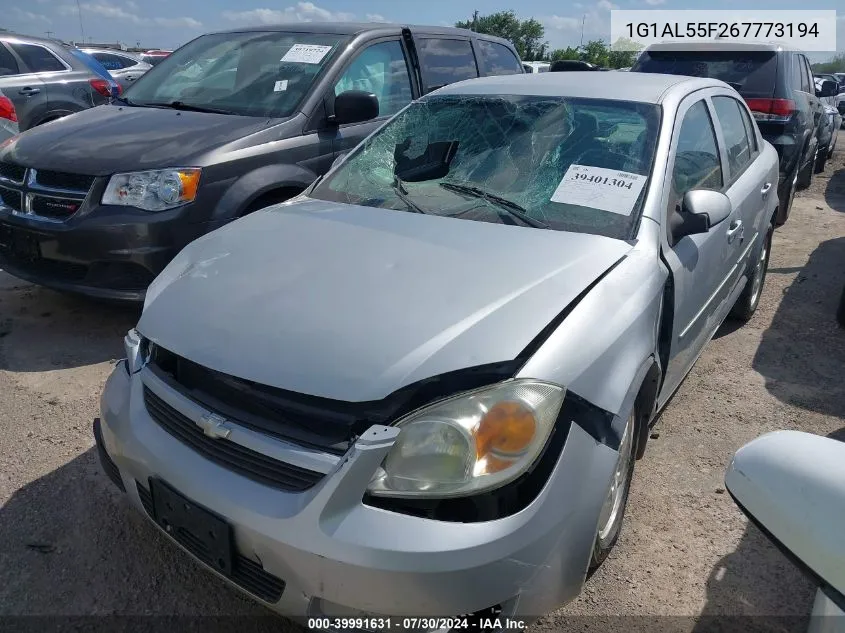 1G1AL55F267773194 2006 Chevrolet Cobalt Lt