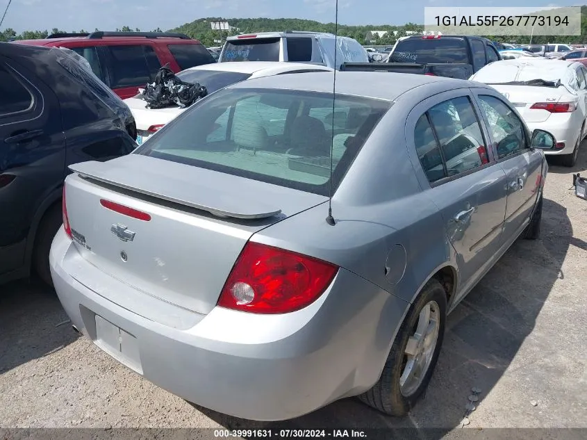 1G1AL55F267773194 2006 Chevrolet Cobalt Lt