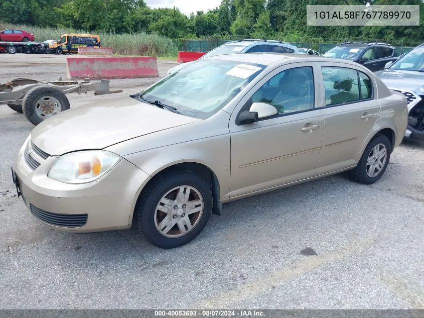 2006 Chevrolet Cobalt Lt VIN: 1G1AL58F767789970 Lot: 40053693