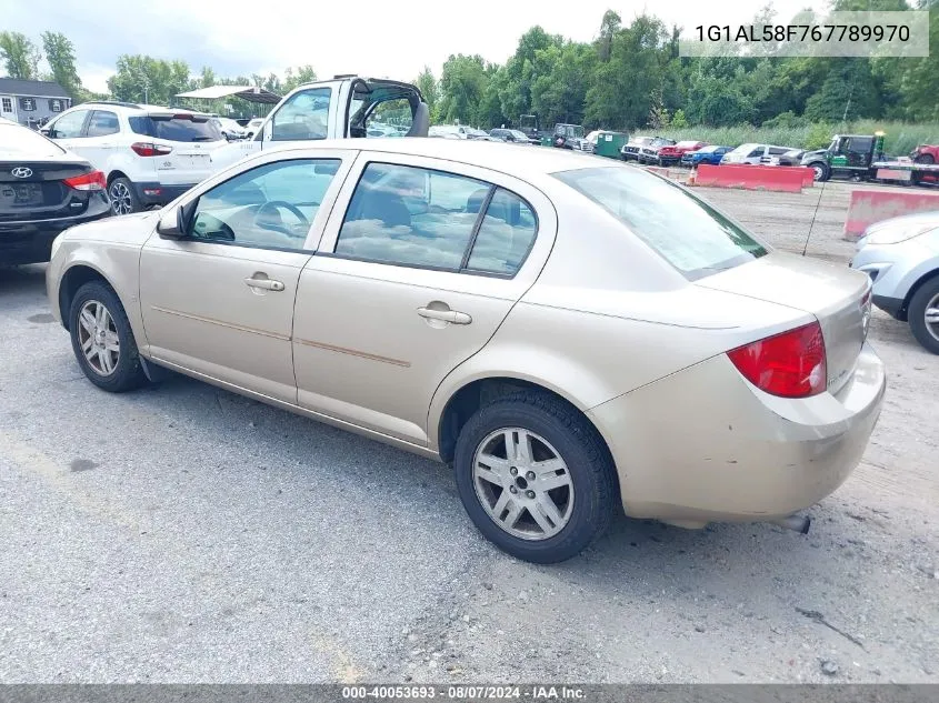 2006 Chevrolet Cobalt Lt VIN: 1G1AL58F767789970 Lot: 40053693