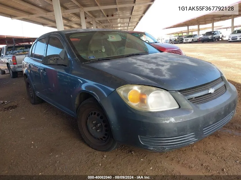 1G1AK55F367792128 2006 Chevrolet Cobalt Ls