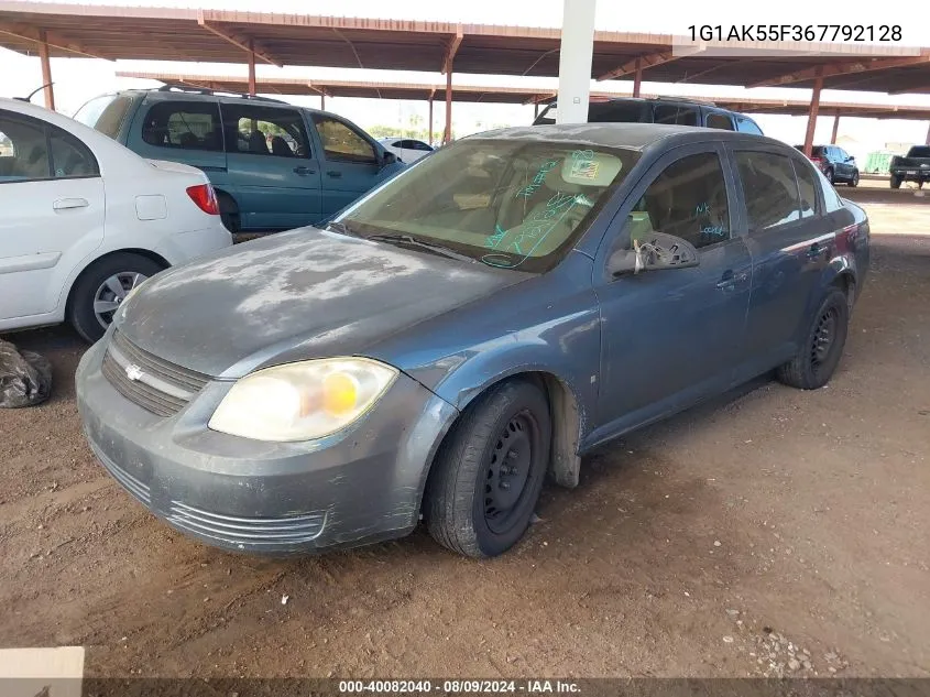 1G1AK55F367792128 2006 Chevrolet Cobalt Ls