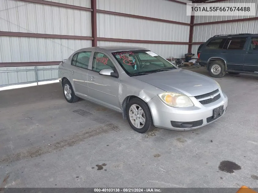 2006 Chevrolet Cobalt Lt VIN: 1G1AL55F667674488 Lot: 40103138