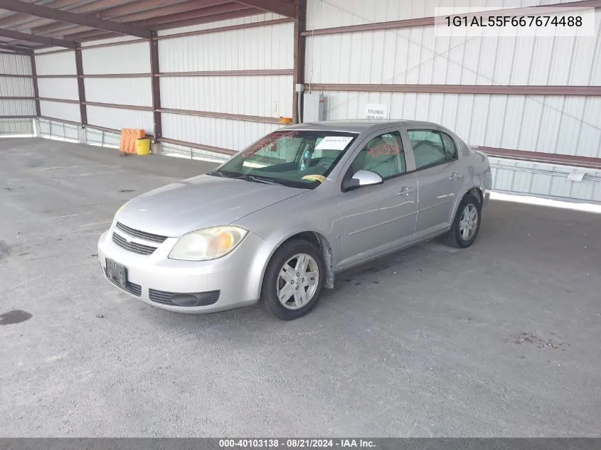 1G1AL55F667674488 2006 Chevrolet Cobalt Lt