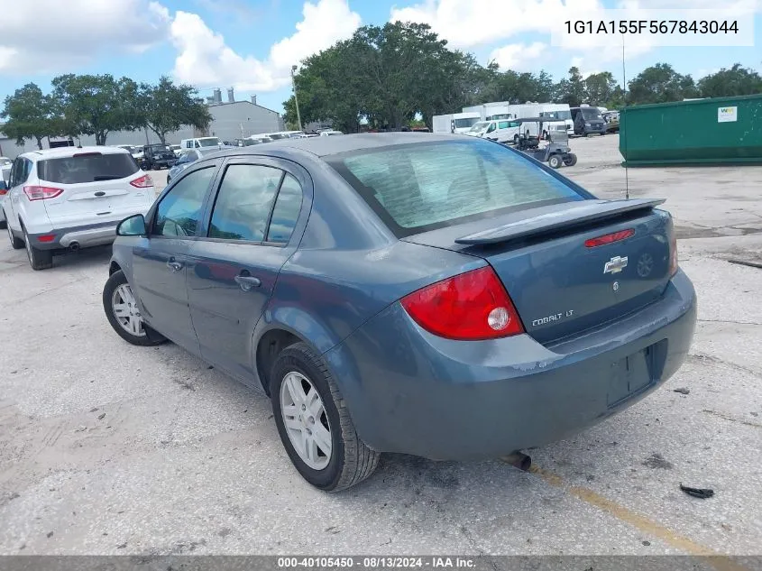 2006 Chevrolet Cobalt VIN: 1G1A155F567843044 Lot: 40105450