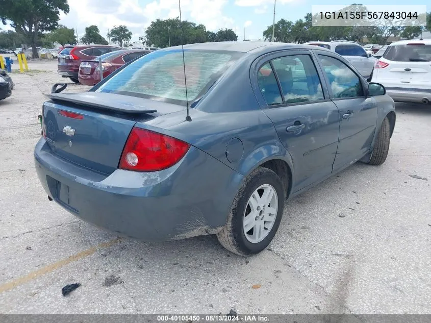 2006 Chevrolet Cobalt VIN: 1G1A155F567843044 Lot: 40105450