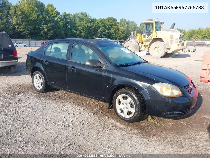 2006 Chevrolet Cobalt Ls VIN: 1G1AK55F967765788 Lot: 40222865