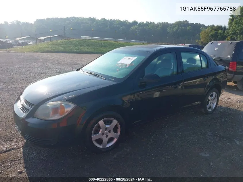 2006 Chevrolet Cobalt Ls VIN: 1G1AK55F967765788 Lot: 40222865