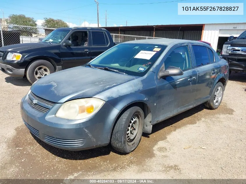 1G1AK55F267828827 2006 Chevrolet Cobalt Ls