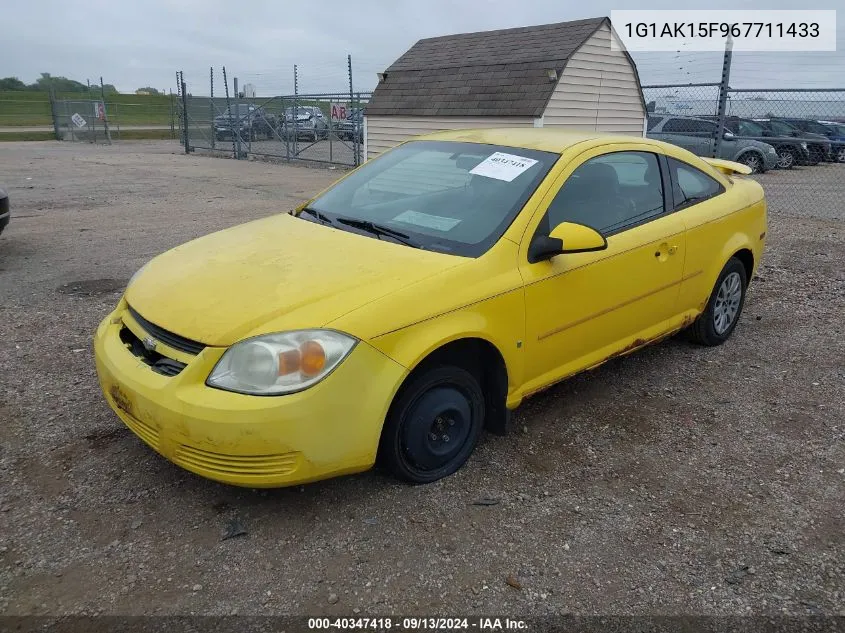 1G1AK15F967711433 2006 Chevrolet Cobalt Ls