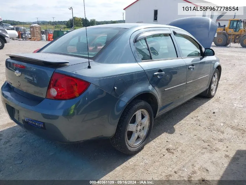 1G1AL55F967778554 2006 Chevrolet Cobalt Lt