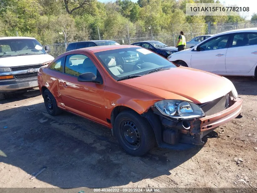 2006 Chevrolet Cobalt Ls VIN: 1G1AK15F167782108 Lot: 40380202