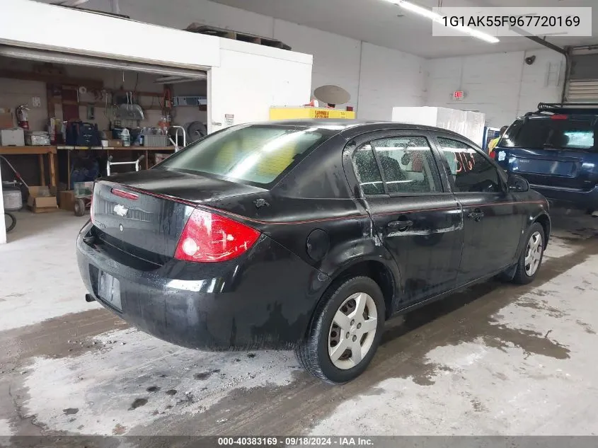 2006 Chevrolet Cobalt Ls VIN: 1G1AK55F967720169 Lot: 40383169