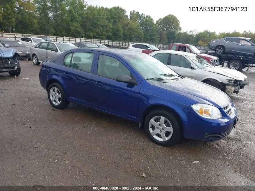 2006 Chevrolet Cobalt Ls VIN: 1G1AK55F367794123 Lot: 40400028