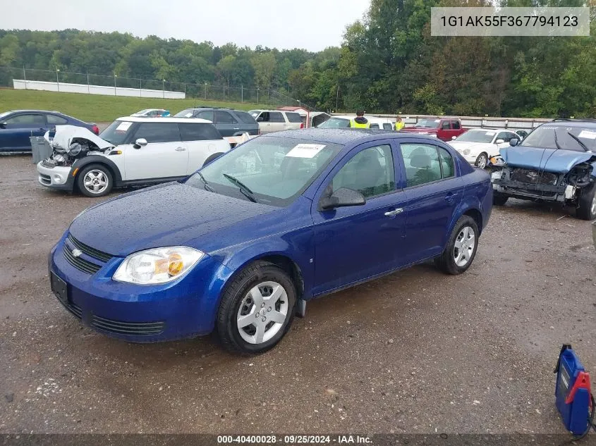 1G1AK55F367794123 2006 Chevrolet Cobalt Ls