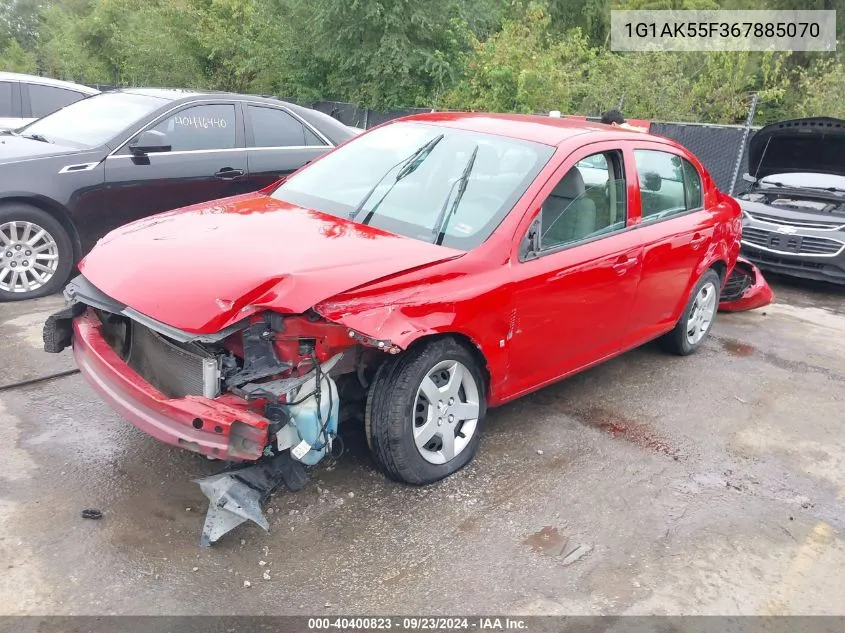 2006 Chevrolet Cobalt Ls VIN: 1G1AK55F367885070 Lot: 40400823