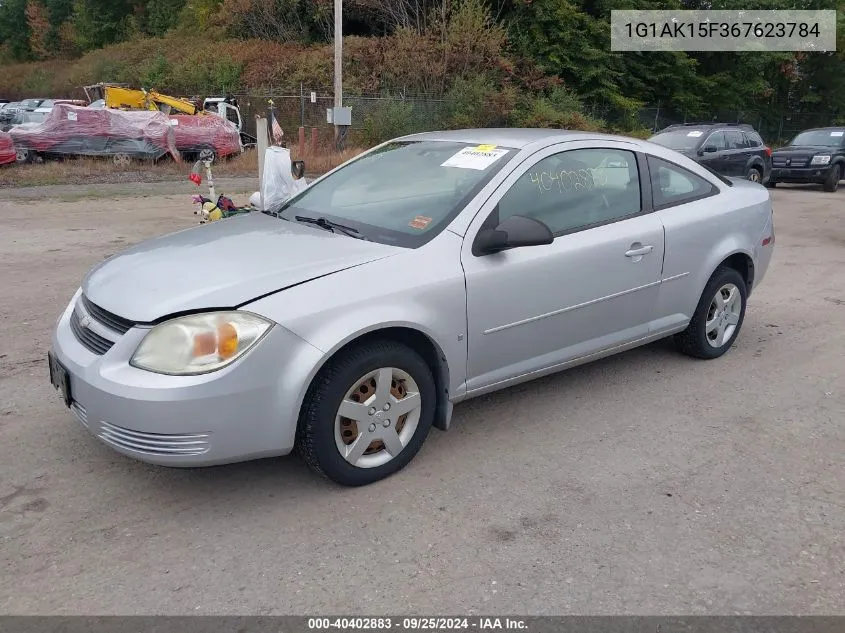 2006 Chevrolet Cobalt Ls VIN: 1G1AK15F367623784 Lot: 40402883