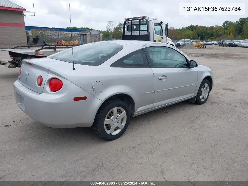 2006 Chevrolet Cobalt Ls VIN: 1G1AK15F367623784 Lot: 40402883