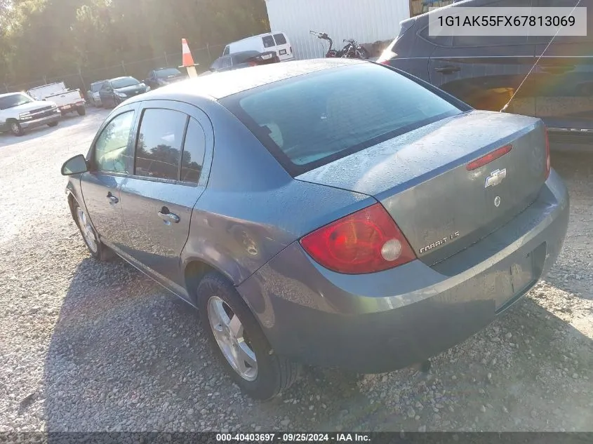 2006 Chevrolet Cobalt Ls VIN: 1G1AK55FX67813069 Lot: 40403697