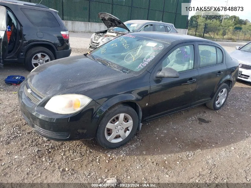 1G1AK55FX67848873 2006 Chevrolet Cobalt Ls