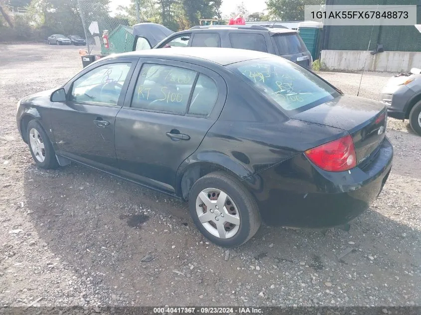 2006 Chevrolet Cobalt Ls VIN: 1G1AK55FX67848873 Lot: 40417367