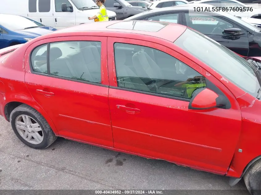 1G1AL55F867609576 2006 Chevrolet Cobalt Lt